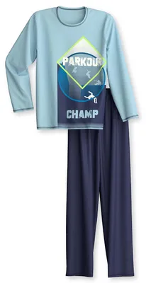 Produktbild von CALIDA Kids Pyjama Kinder Cascade Blue 128-134