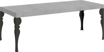 Produktbild von Paxon Premium Ausziehtisch 200/460x90 cm Beton Anthrazit Beine