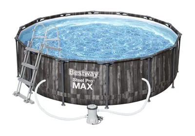 Produktbild von Bazén Steel Pro Max Wood 3,66 x 1 m - 5614X
