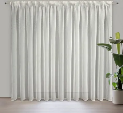 Produktbild von Gardine KLEO weiß 345x260 cm Kräuselband