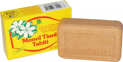 Produktbild von Monoi Tiki Tahiti - Monoi Tiare Kokosöl-Seife - 130g