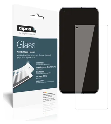 Produktbild von 2x Schutzfolie für Xiaomi Mi 10 Ultra - Anti-Shock 9H Folie dipos Glass Kunststoffglas