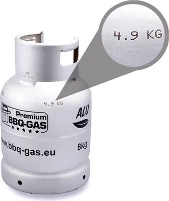 Produktbild von Premium BBQ GAS Alu Flasche 8 kg Propangas Gasflasche NEUHEIT Grill Camping