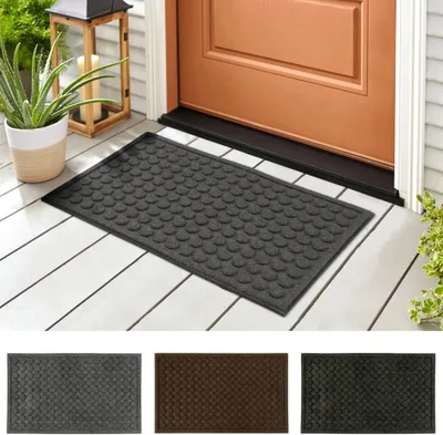 Obrázok produktu pre Rohožka CONTOURS ROUNDS tmavo šedá 45x75 cm Multi Decor