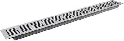 Produktbild von Lüftungsgitter LG-6006 AA 600 x 60 mm Alu F1 Stegblech Zuluft Abluft Türgitter