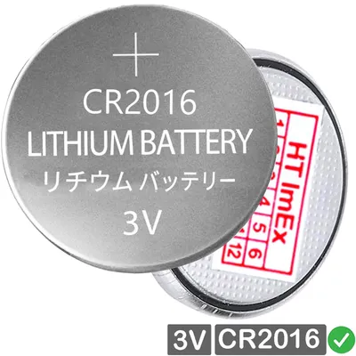 Produktbild von Lithium CR2016 Batterie Knopfzelle CR 2016 3V - CMOS Battery