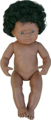 Zdjęcie produktu dla Lalka Afroamerykanka 38 cm - Miniland