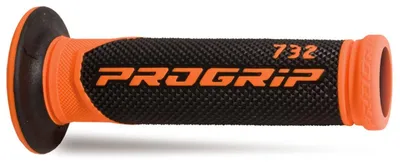 Produktbild von PROGRIP Motorradgriffe 732OP-OR 22/25mm 125mm Gummi