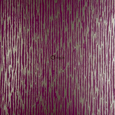 Obrázek produktu pro Origin Wallcoverings Tapete Tarnmuster Aubergineviolett 52 cm x 10,05 m