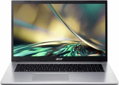 Produktbild von Acer Aspire 3 A317-54 A317-54-56CB 43,9 cm (17,3 Zoll) Notebook - Full HD - Intel Core i5 12. Gen. i5-1235U - 8 GB - 512 GB SSD - Deutsch Tastatur - Silber - Intel Chip - 1920 x 1080 - Windows 11 Home - Intel Iris Xe Graphics - ComfyView (Matt), IPS-Technologie (In-Plane-Switching) - Webcam - 8,50 Stunden Akku-/Batterielaufzeit - IEEE 802.11ax Wireless LAN Standard