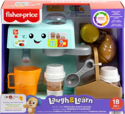 Produktbild von MATTEL Fisher-Price Learn and Laugh HYT01 Kaffeemaschine