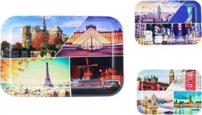 Obrázek produktu pro Podnos PH 47x35cm CITY, mix dekorů