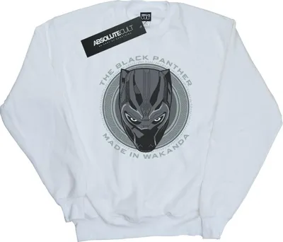 Produktbild von Black Panther - " Wakanda" Sweatshirt für Damen BI2140 (S) (Weiß)