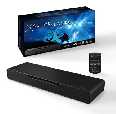 Produktbild von Panasonic SC-HTB01EG, 2.1 Kanäle, 80 W, Dolby Digital, Dolby Digital Plus, Dolby TrueHD, DTS, DTS-HD, DTS-HD Master Audio, Dolby Atmos,..., Spiel, Voice, Standard, Musik, 50 W, 7,87 cm (3.1")