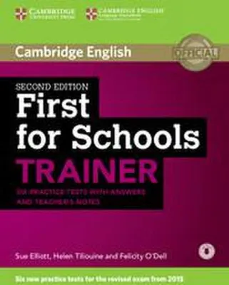 Immagine prodotto di First for Schools Trainer Six Practice Tests with Answers and Teachers Notes with Audio