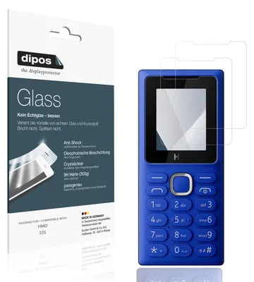 Image de 2x Protection ecrán pour HMD 101 Verre souple Film Protecteur 9H dipos