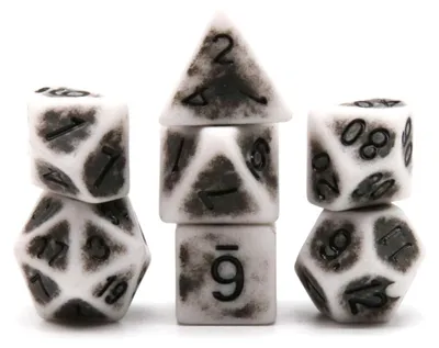 Produktbild von Würfelset Flintstone: Grey (7)