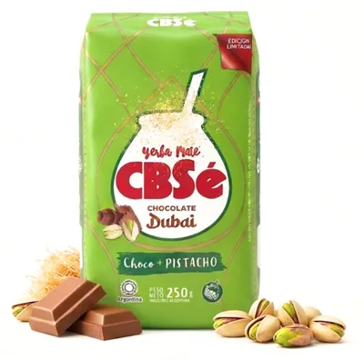 Productafbeelding van Yerba Mate CBSe Dubai Chocolate (Dubajska Czekolada), 250g - Viralowa
