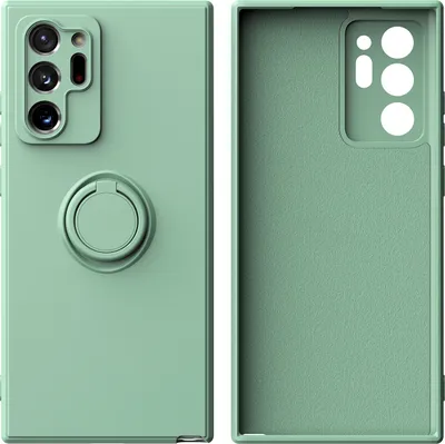 Produktbild von Galaxy Note 20 Ultra Handyhülle, Ring Halter Ständer Kratzfeste Weiche Silikon schutzhülle für Samsung Galaxy Note 20 Ultra 5G