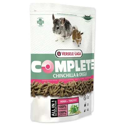 Obrázek produktu pro Kompletní krmivo pro činčily a degu – 500 g