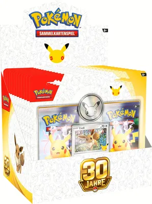 Produktbild von Pokémon|Amigo POK 30 Jahre 2-Pack Blister