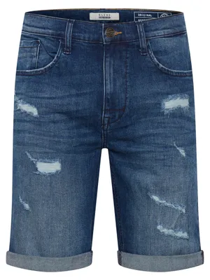 Produktbild von BLEND BHDeniz Herren Jeans Shorts Kurze Denim Hose mit Destroyed-Optik und Stretch