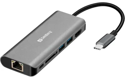 Produktbild von Sandberg 136-18 USB-C 6-in-1 PD 100W DisplayDock