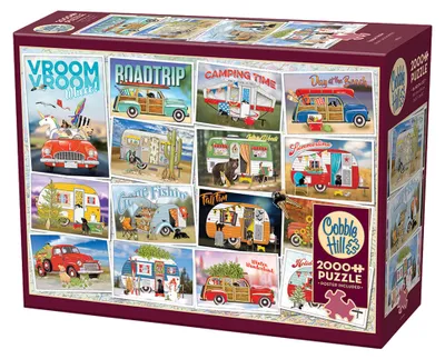 Immagine prodotto di Vroom Vroom – Puzzle 2000 pezzi