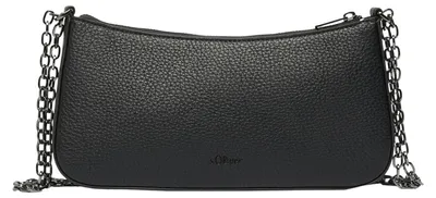 Produktbild von s.Oliver Schultertasche Shoulder Bag Grey / Black schwarz