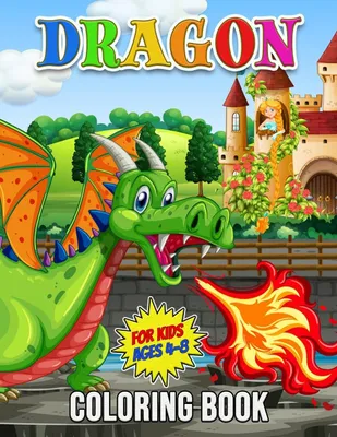 Produktbild von Dragon Coloring Book for Kids Ages 4-8