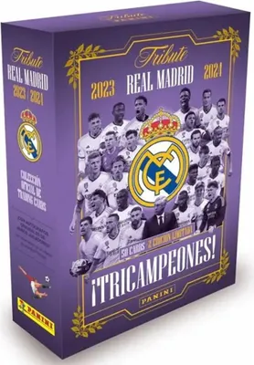 Immagine prodotto di Panini Real Madrid Tribute 23/24 figurine multicolori  Bambini Multicolore Taglia unica