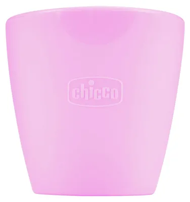 Immagine prodotto di CHICCO Tazza in silicone rosa 6m+