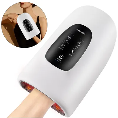 Produktbild von Intelligenter Handmassager mit Wärmekompression zur Schmerzlinderung für Arthritis,Karpaltunnelsyndrom,Elektrischer Shiatsu-Handgelenk,Finger,Massager