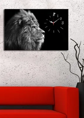 Produktbild von Opviq, 4570CSMOR- CLA1698, Bunt, Wanduhren, 45 x 70, 100% Wildleder -Leinwand