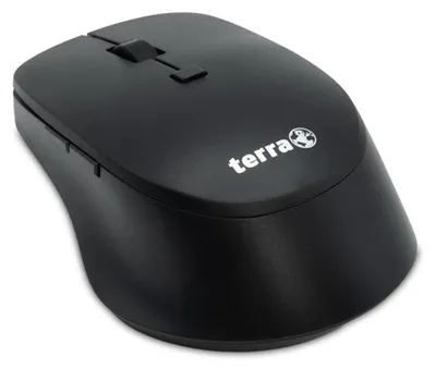 Produktbild von TERRA Mouse 4000 Wireless Silent USB black 6-Tasten Maus, für Rechtshänder