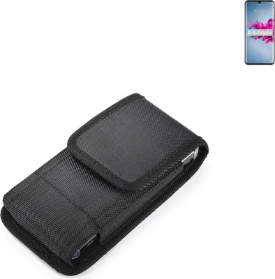 Produktbild von Holster Gürteltasche kompatibel mit ZTE Axon 11 5G Holster Gürtel Tasche wasserabweisend Handy Hülle Schutz Hülle Outdoor schwarz K-S-Trade