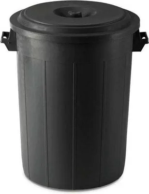 Image de Fût alimentaire Kerbl avec couvercle, 70 litres