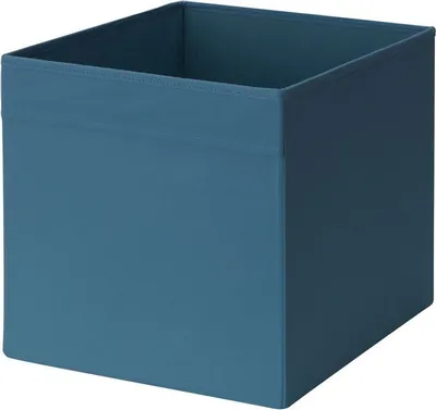 Produktbild von Ikea „Dröna“ Aufbewahrungsbox für Regale, 33 x 38 x 33 cm Blau