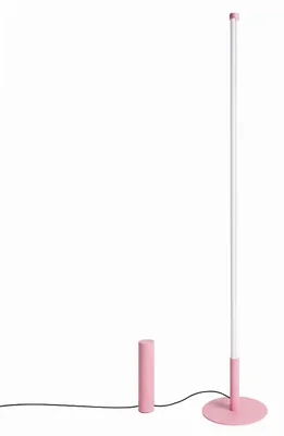 Produktbild von Stehlampe LED mit Dimmer Metall 150 cm hoch Pink rund 3000 K 5157 lm Modern