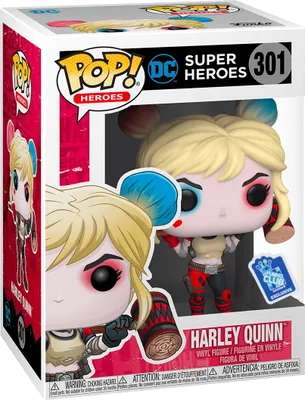 Produktbild von DC Super Heroes - HARLEY QUINN Gamestop Exclusive 301 - Funko Pop! - Vinyl Figur