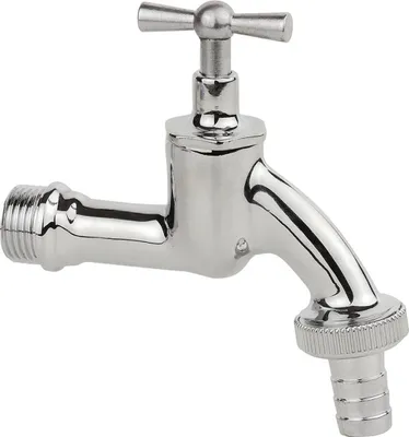 Zdjęcie produktu dla Uchwyt przełączający zaworu wylotowego KIRCHHOFF MS, chrom, 1/2 "AG x 3/4 "AG x 1/2 "T