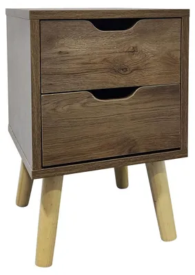 Produktbild von Nachtschrank 2 Schubladen Thekla 2945