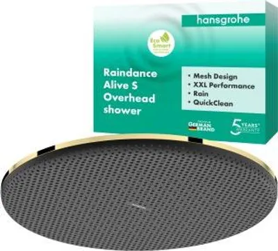 Obrázok produktu pre hansgrohe Raindance Alive S hlavová sprcha 300 1-jet EcoSmart, 24521990