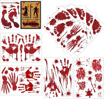 Produktbild von Halloween Aufkleber 97 Stück Ghalloween Fensterdeko Deko Tür Fenster Wanddeko Zimmer Auto Halloween Fensterbilder Fensteraufkleber (10 Bögen)