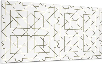Produktbild von Geometrisches Linienmuster – Selbstklebende Fliesen – Wandverkleidung – Wandpaneel – PVC Fliesen – Vinylflisen – PCV Flisen – Selbstklebend – Wanddeko – 6 Stück 60 x 30 cm