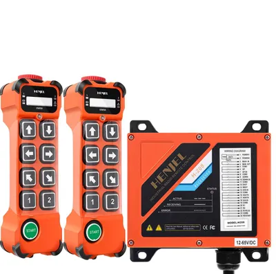 Industrie-Funkfernbedienung 8-Kanal, 2 Geschwindigkeiten, 110-460V AC/DC