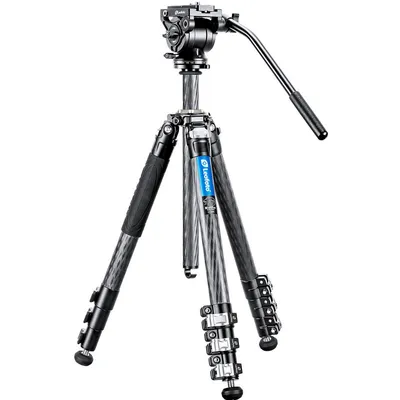 Produktbild von Leofoto Carbon-Dreibeinstativ LV-324C+BV-10 Manba LV
