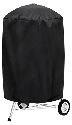 Produktbild von Kugelgrill Abdeckung 71 x 65 cm 210D Oxford Gewebe Schwarz Wetterfest
