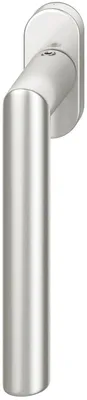 Produktbild von FSB Fenstergriff 34 1076 ovale Rosette 27 x 62, Aluminium silber eloxiert