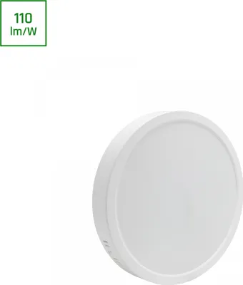 Produktbild von Spectrum LED Panel Algine 24W rund weiß 2650lm Deckenleuchte IP20 Neutralweiß 4000K